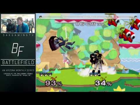 BF10 Wave 1 Pools - Taj (Black Marth) vs Mr. N (Marth)