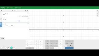 Desmos Graphing Calculator - Find a Leg of a Right Triangle using Pythagorean Theorem