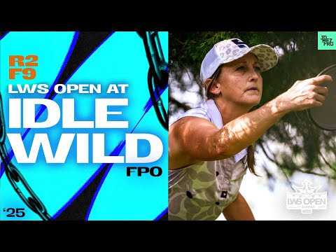 2025 LWS Open at Idlewild | FPO R2F9 | Scoggins, Allen, Smith, Hokom | Jomez Disc Golf