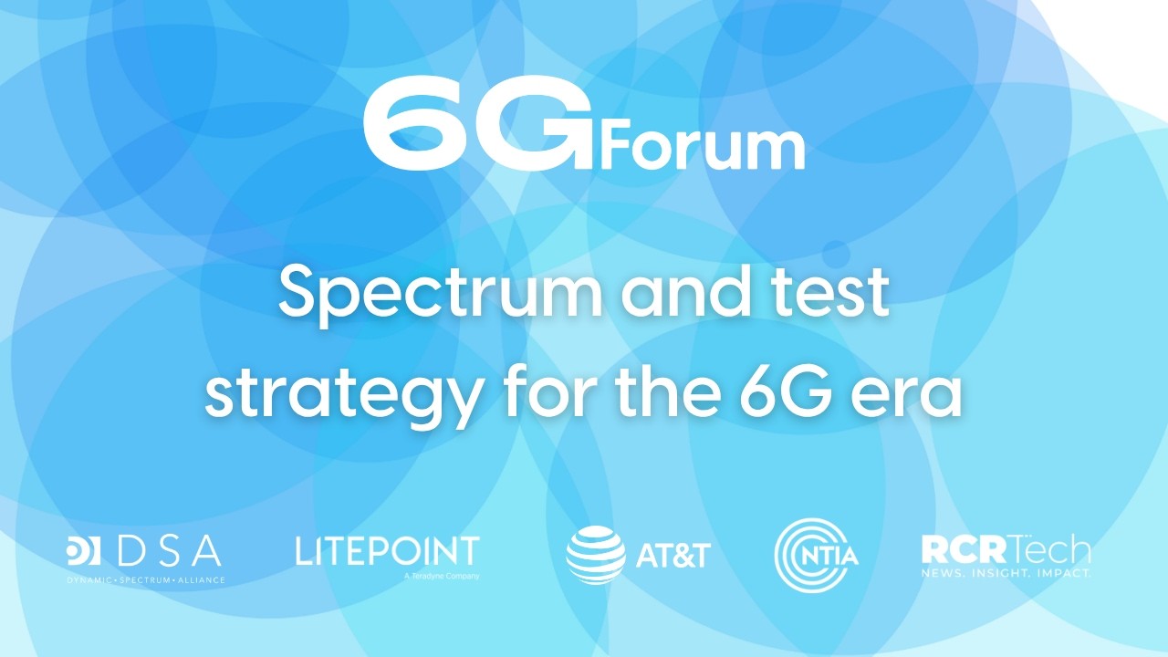 06 Spectrum and test strategy for the 6G era