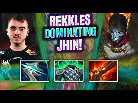 FLAKKED DOMINATING WITH JHIN! - G2 Flakked Plays Jhin ADC vs Aphelios! | Season 2022