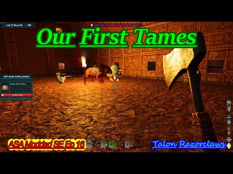 ASA Modded SE Ep 16: Our First Tames