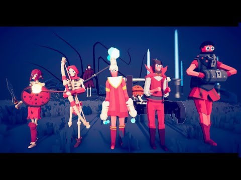 TABS - Spooky Faction Halloween vs All Faction and Secret Unit!