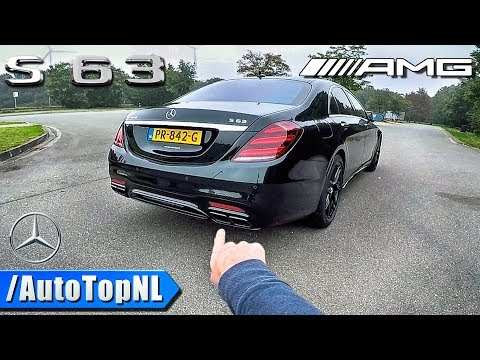 2018 Mercedes-AMG S63 4Matic+ REVIEW POV Test Drive by AutoTopNL