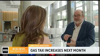 CBS13: Gas Tax Increase Next Month