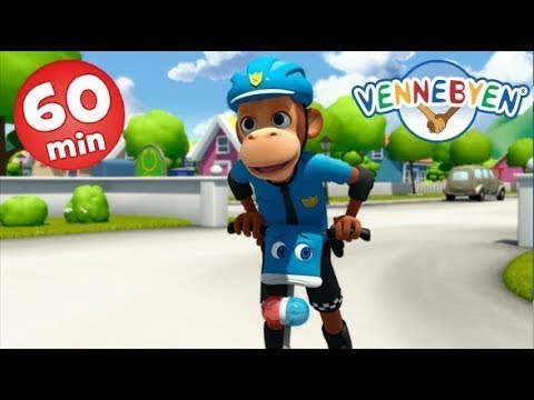 1 time spilletid - 6 episoder - Vennebyen