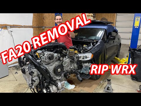 2015+ WRX Rebuild - Pt.1 - Engine Removal