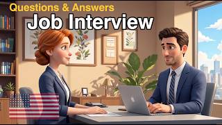 Job Interview in English 🎯 English Conversation Practice | Job interview questions and answers