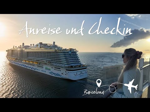 AIDAcosma Mediterrane Schätze Vlog #1 Anreise und Checkin