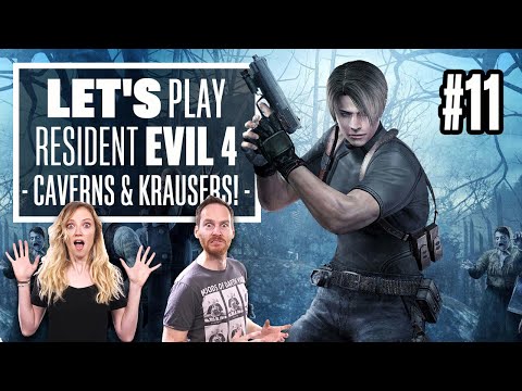 Let’s Play Resident Evil 4 Episode 11 – CAVERNS & KRAUSERS & MONSTERS, OH MY!