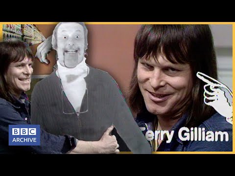 1974: TERRY GILLIAM on CUTOUT ANIMATION | The DIY Film Animation Show | Classic clips | BBC Archive