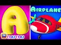 ABC Phonics Song 4 With TWO Words A For Airplane ABC Song With Sounds Toddler Learning Videos