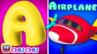 ABC Vehicles Phonics Song 4 - ChuChu TV Transportation Song for Kids | Learn Vehicles and Phonics