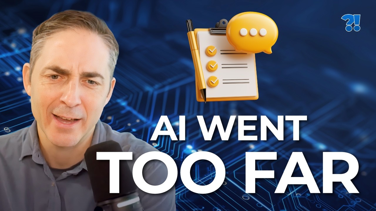 AI Crossed the Line. Now What?