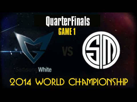 Samsung White vs Team Solomid Quarter Finals Game 1 Highlights | SSW vs TSM LoL S4 World 2014