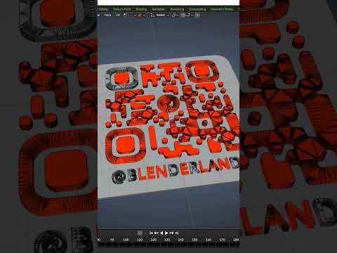 Как напечатать qr code на 3д принтере Creality k2 pro #3dprinting #3dprint #3d #blender