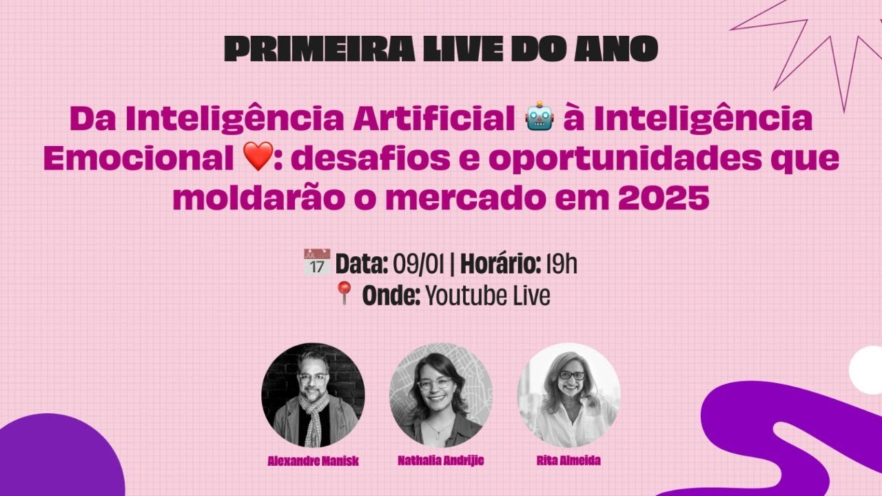 Da Inteligência Artificial 🤖 à Inteligência Emocional - Desafios e oportunidades que moldarão 2025.
