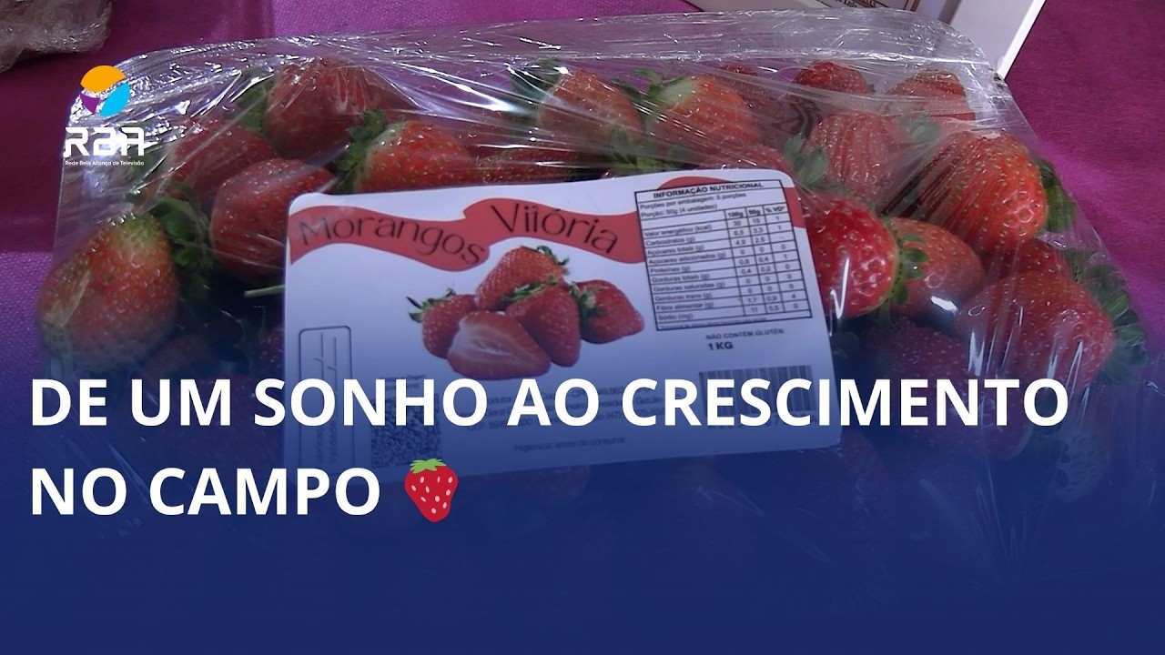 De um sonho ao crescimento no campo 🍓
