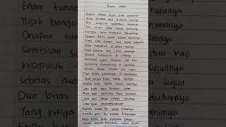 Download lagu Rukun Sholat ada 17👉@Muslimchanel03 #rukunshalat #nadhom #sholawat #rukunsholat #edukasi mp3