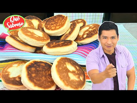 Así preparo Gorditas de Nata como las de la calle! Receta Sin Horno