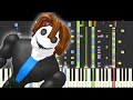 Bakon Roblox Theme Song - Piano Remix