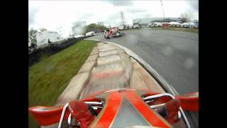 preview picture of video 'Rotax Max 177 Final Rye House 6th May 2012 onboard with Kelvyn Woodhead using GoPro HD & 3D'