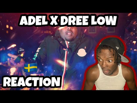 AMERICAN REACTING TO SWEDISH DRILL RAP! Adel x Dree Low - No Cap (Official Video)
