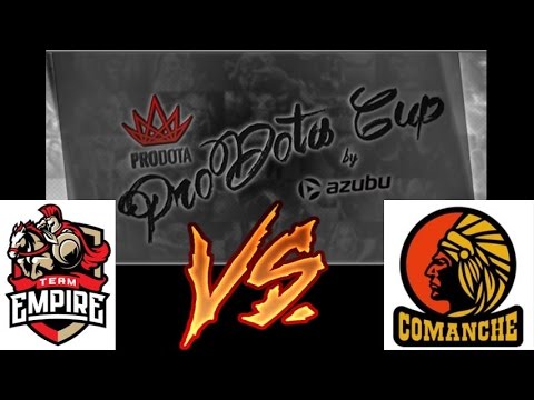 Alternate attax vs Imperial & Team Empire vs Comanche ProDotA Cup Europe -English bordcast