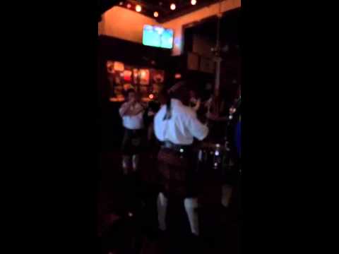 Meerkat video of Menger Bar in San Antonio. Bagpipe group gave performance.