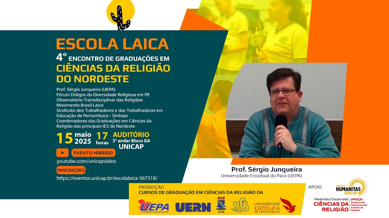 4° Encontro de Graduações em Ciências da Religião do Nordeste