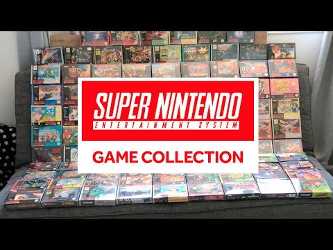 Super Nintendo (SNES): Video Game Collection