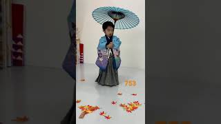 七五三　この状態になるまで1時間かかってます😭