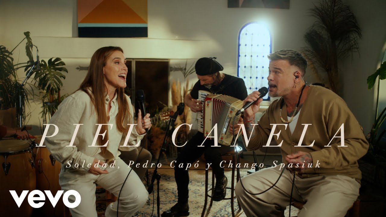 Música: Soledad presenta "Piel Canela" junto a Pedro Capó y Chango Spasiuk