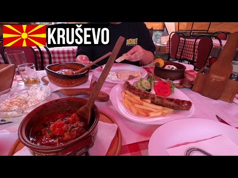 Ultimate Traditional MACEDONIAN Food In KRUŠEVO 🇲🇰