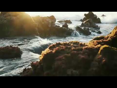 Nature relaxing music.. with beautiful water seens...lighting sun