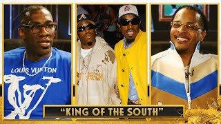 T.I. spoke with Outkast, Scarface, Bun B &amp; Pimp C before calling himself King of the South | Ep. 70