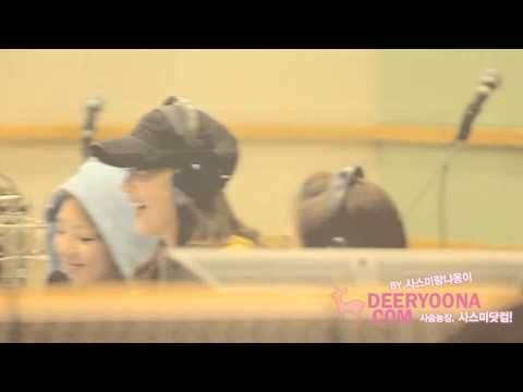 [Fancam] 101101 Yoona SNSD@Kiss the radio(Sukira)