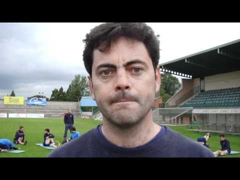 S.D.G. Segoviana. Entrenamiento previo antes del partido del Noja. Paco Maroto 9/6/2011