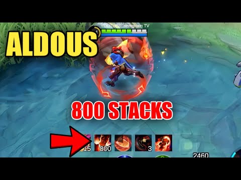 ALDOUS 800 STACKS UPCOMING NEW UPDATE | NEW ALDOUS OP | Mobile Legends