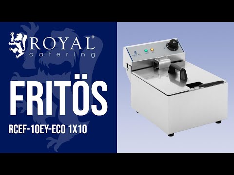 video - Fritös - 1 x 10 liter - ECO
