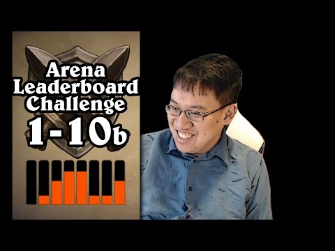 Hearthstone: Arena Leaderboard Challenge 1-10 - Forever Alone - Part 2 (Hunter Arena)