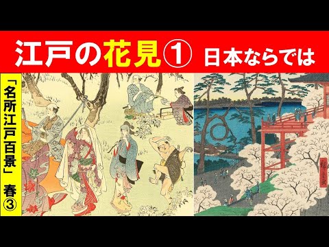 歴史文化学科 「広重『名所江戸百景』と江戸の春」第３回　江戸の花見①