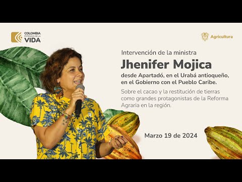 #GobiernoConElCaribe | Intervención de la ministra jhenifer Mojica en Apartadó, Antioquia