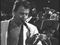 Herwig Gradischnig, Baritone Sax - funky jazz-rock solo (Vienna Art Orchestra, live TV, 2000)