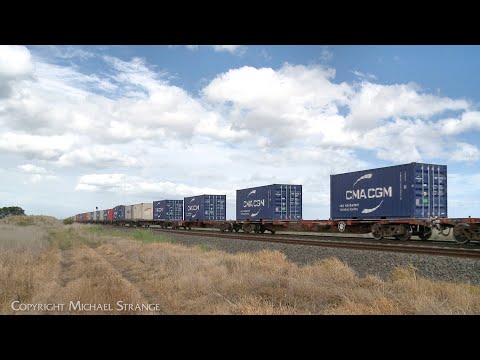 7922V SCT / SBR Dooen Container Train With CSR008 & CSR006 (24/10/2023) - PoathTV Railways
