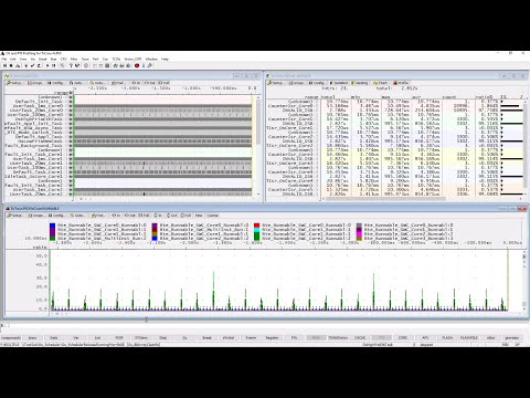 OS and RTE Profiling for TriCore AURIX Trace Recording and Export with TRACE32