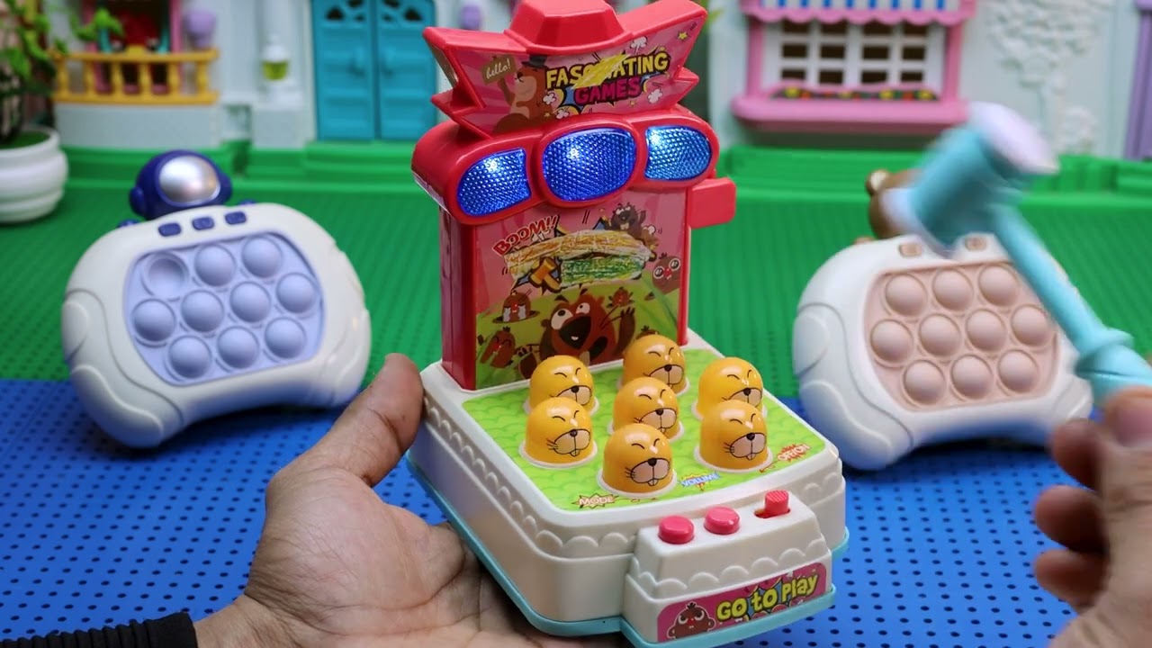 تجربة لعبة تحدي البوبيت وتحدي الشاكوش للأطفال 👧🧒 - العاب سندباد