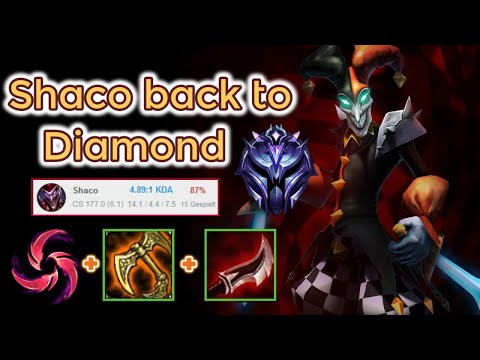 Shaco Jungle back to Diamond [League of Legends] Full Gameplay - Infernal Shaco