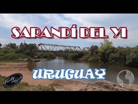 Uruguay😀! Cruzando el Río Negro  Blanquillo y Sarandí del Yi