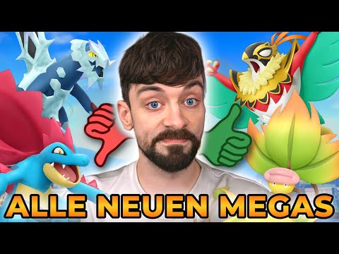 Ich kommentiere ALLE Megaentwicklungen aus Pokémon Legenden ZA